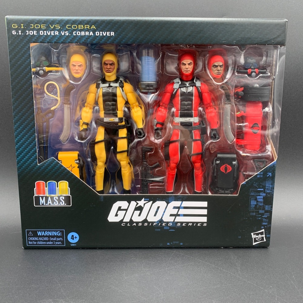 GI‎ Joe Classified Series Diver vs Cobra Diver Action Figure 2-Pack 169 G0851
